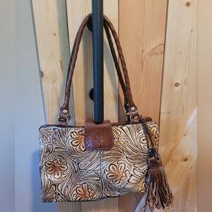 Patricia Nash Tobacco Fields Satchel